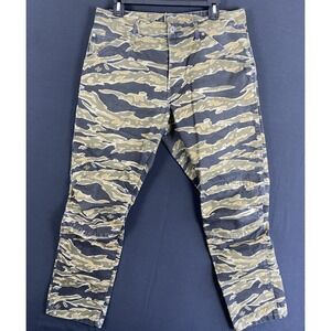 G Star Raw 5622 MENS SIZE 36X32 3D Tapered Camo Denim Pharrell Green Woodland